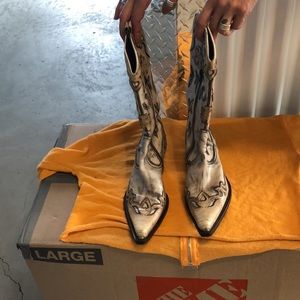 COPY - Western style leather boots